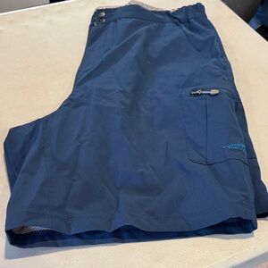 Men's Blue Swim Hybrid Shorts